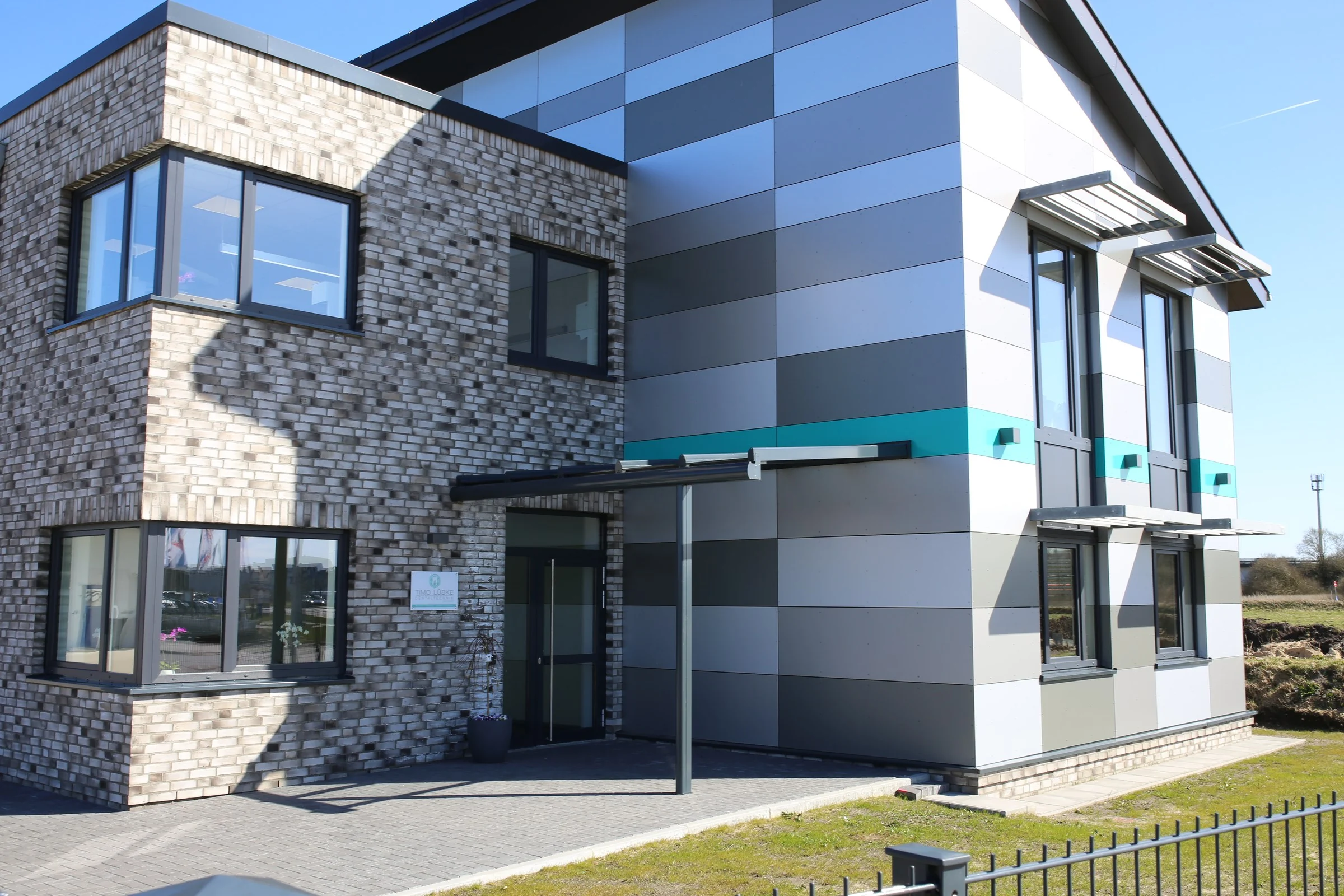 Laborgebäude von Lübke Dentaltechnik in Husum