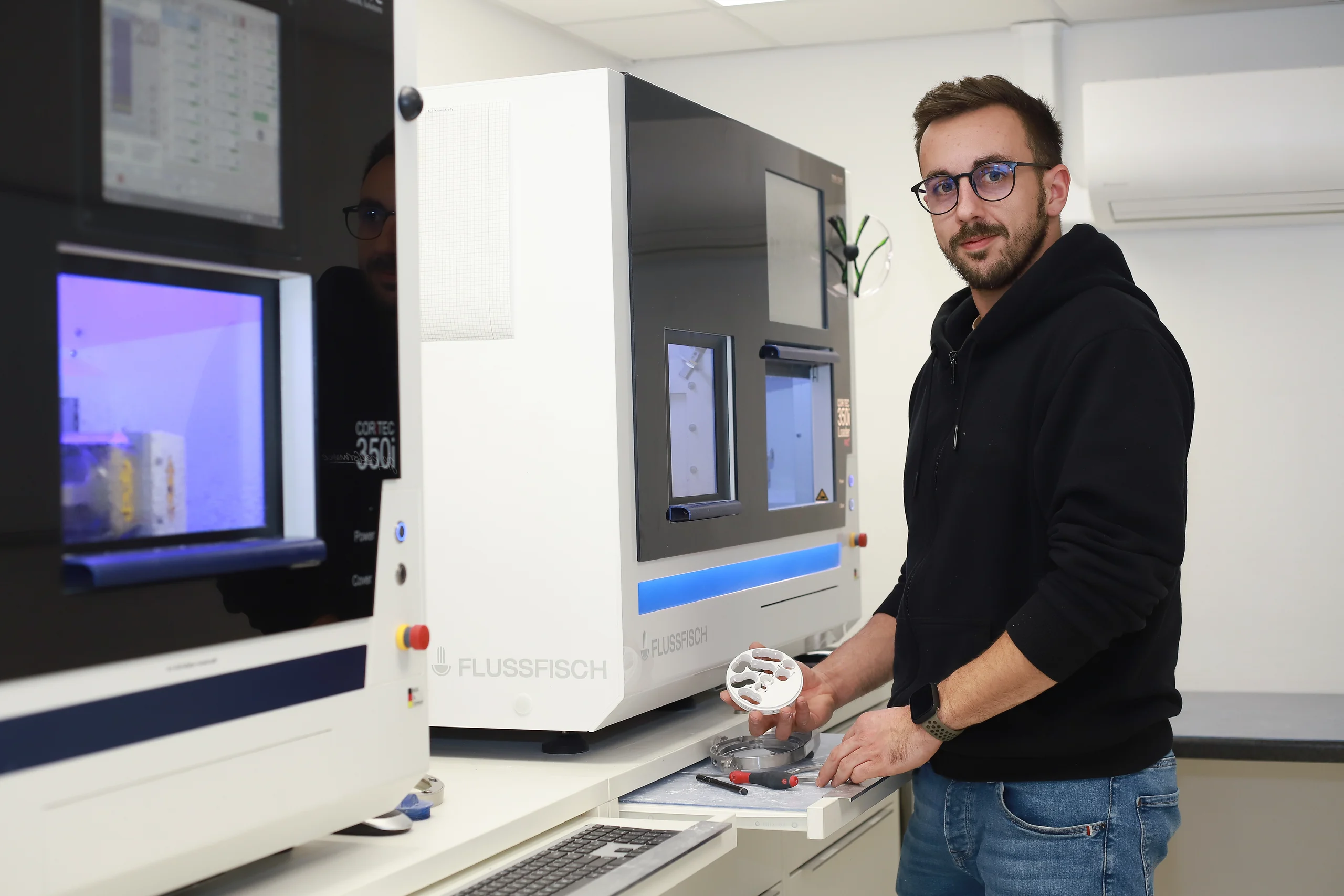 Porträt: Lennard Feddersen, Teamleitung CAD/CAM